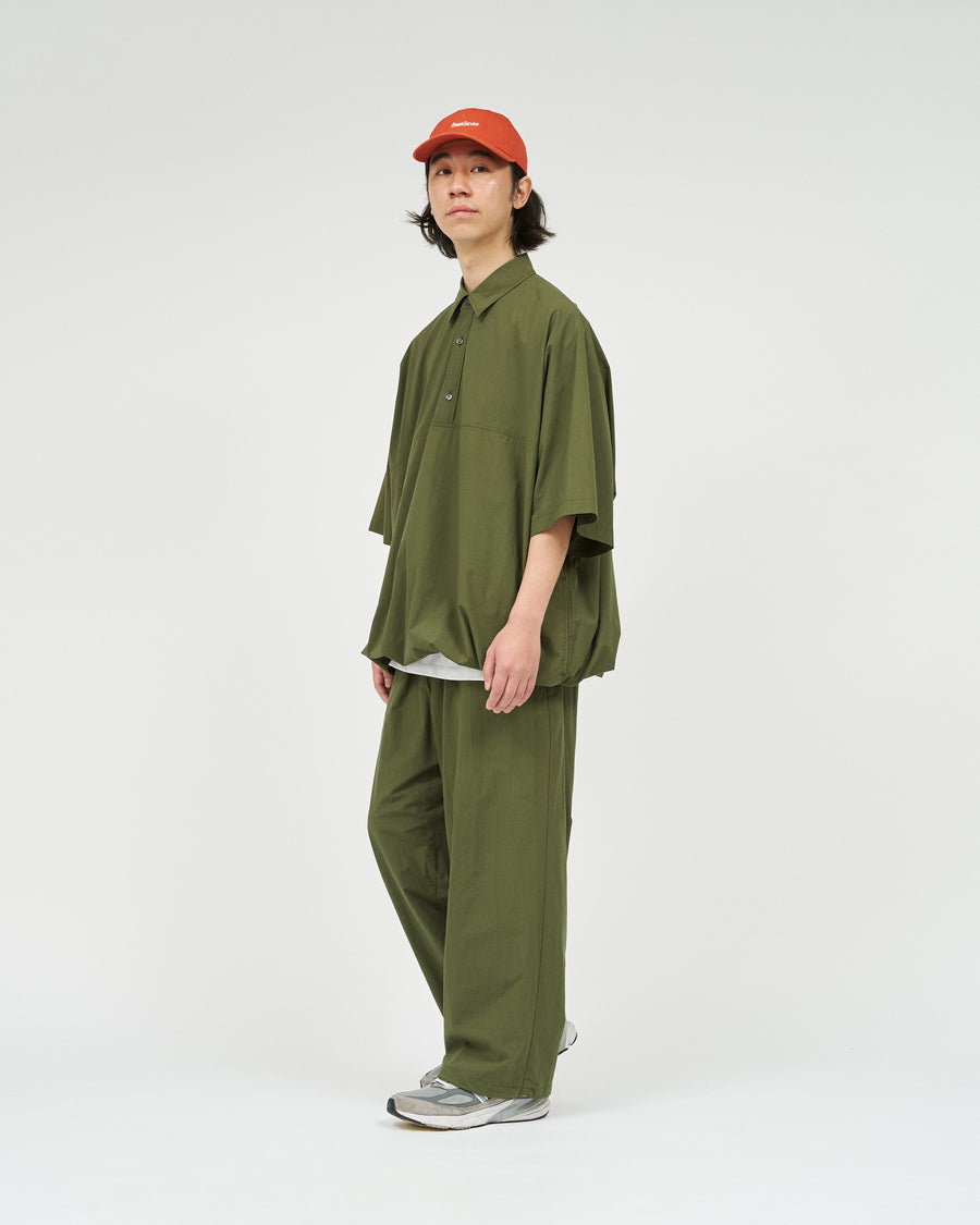 CRISP COTTON ANORAK S/S SHIRT – FreshService® official site