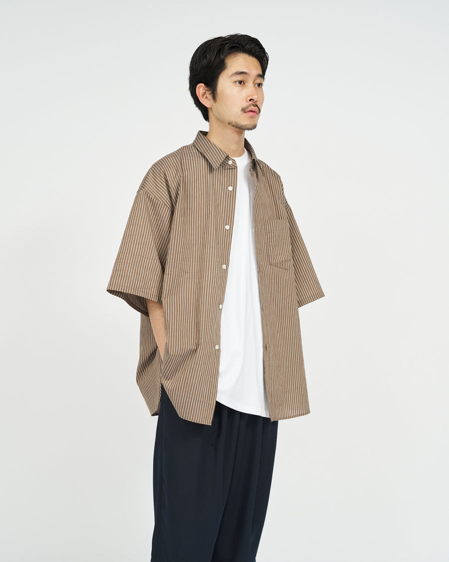 HRAFTeX® S/S STRIPE SHIRT – FreshService® official site