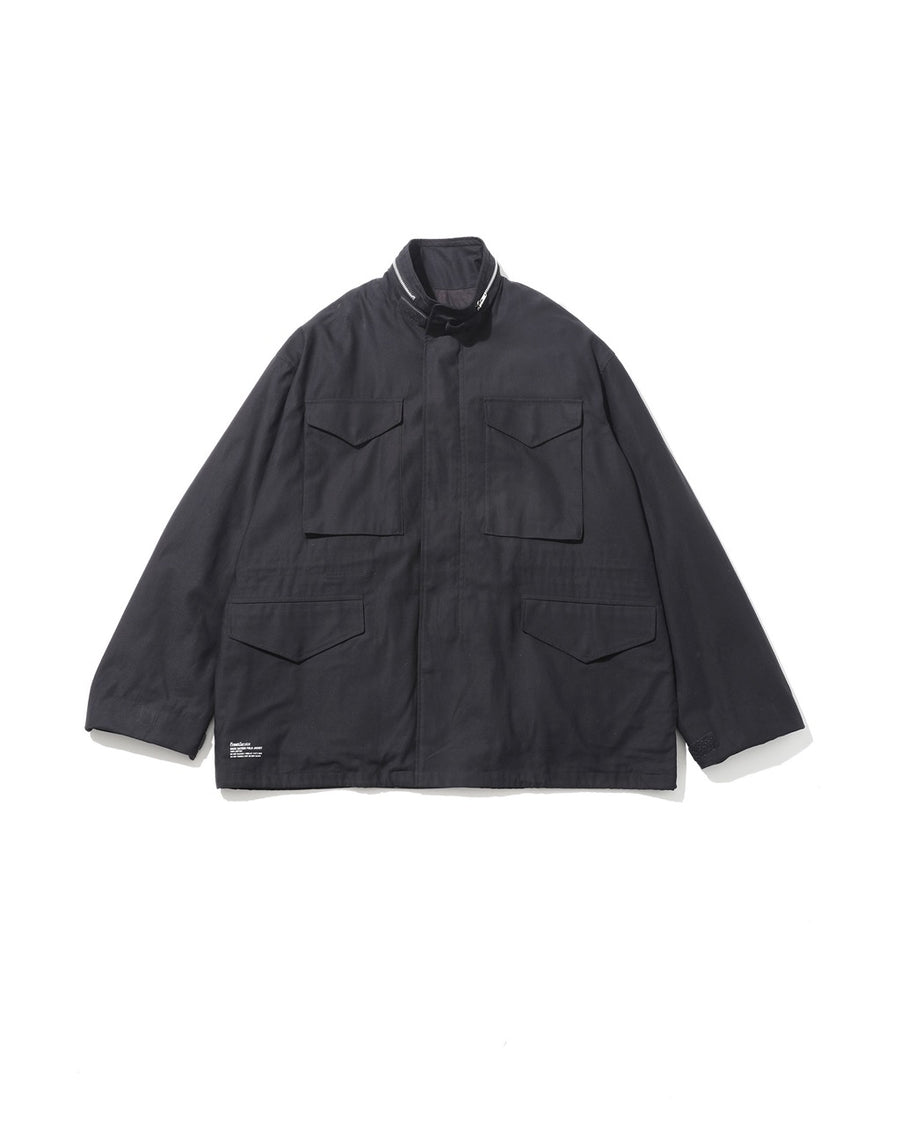 BACK SATEEN FIELD JACKET