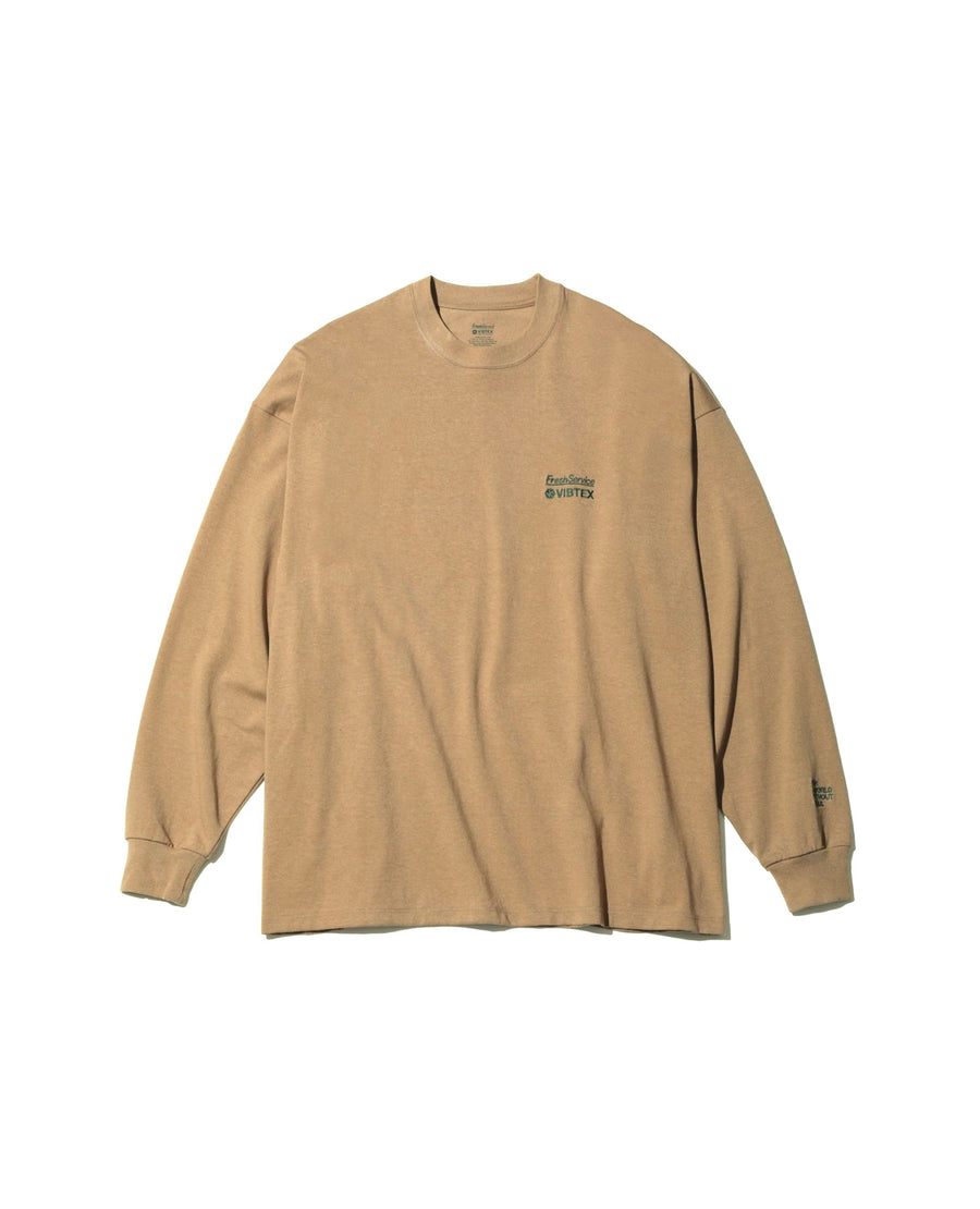 VIBTEX for FreshService L/S CREW NECK TEE