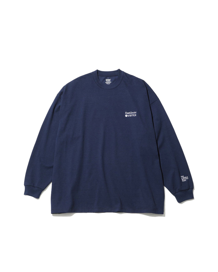 VIBTEX for FreshService L/S CREW NECK TEE