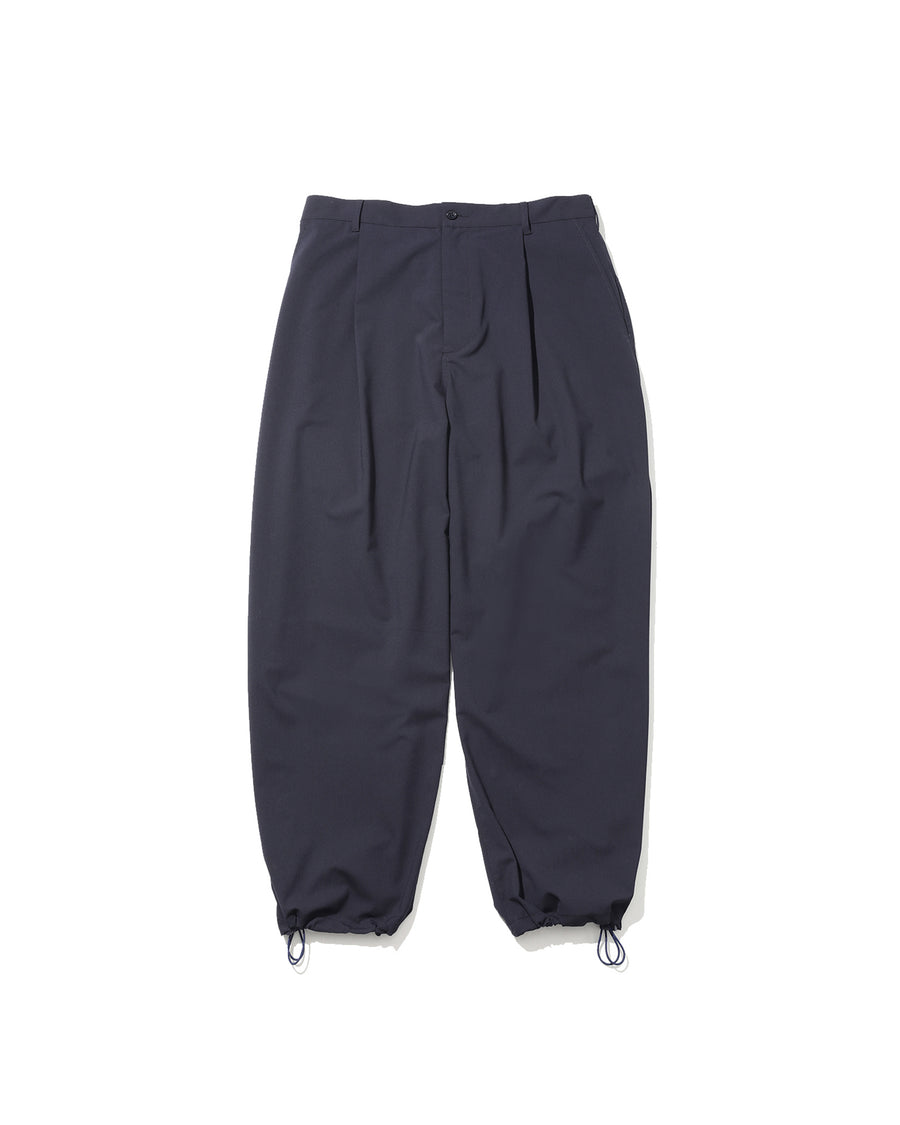 WOOLY CLOTH WIDE TROUSERS