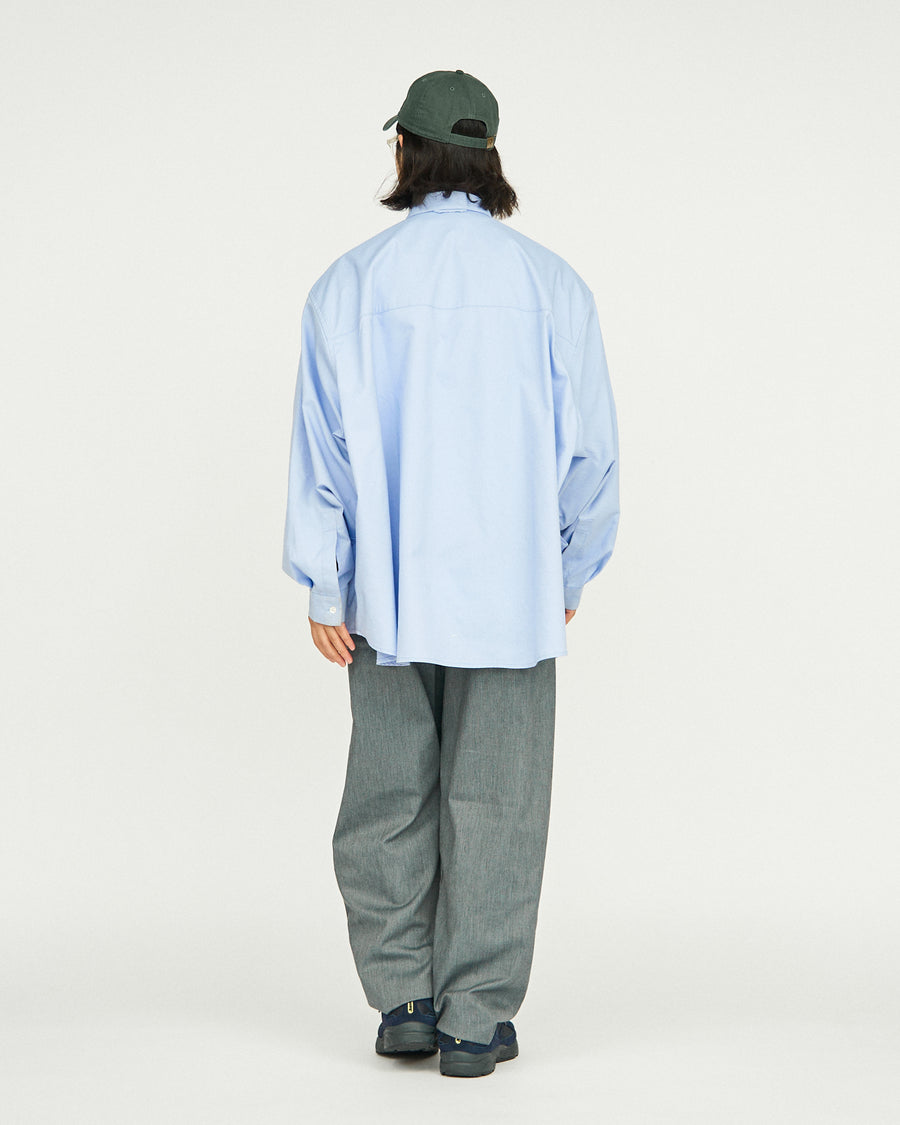 DRY OXFORD FLAP POCKET L/S SHIRT