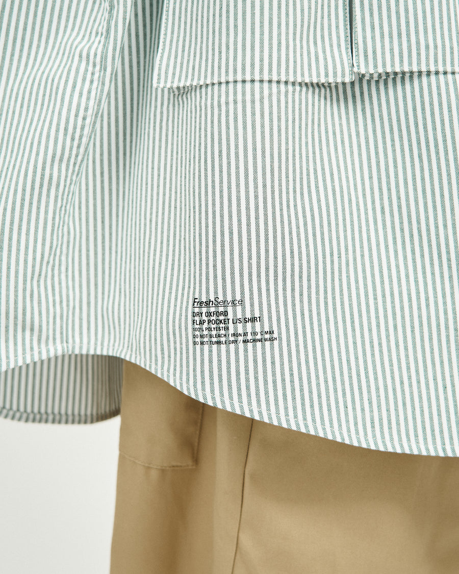 DRY OXFORD FLAP POCKET L/S SHIRT