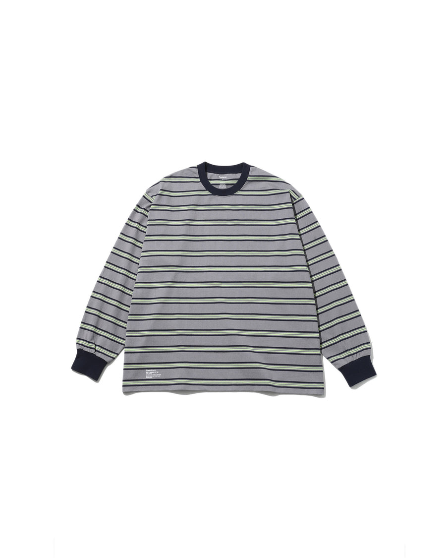 MULTI BORDER L/S TEE