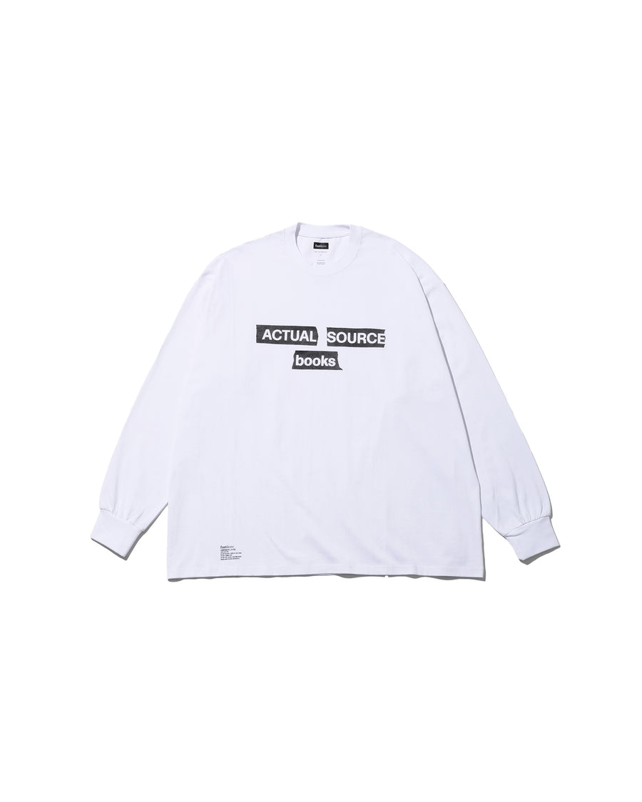 AS×FS CORPORATE L/S TEE “TAPE”