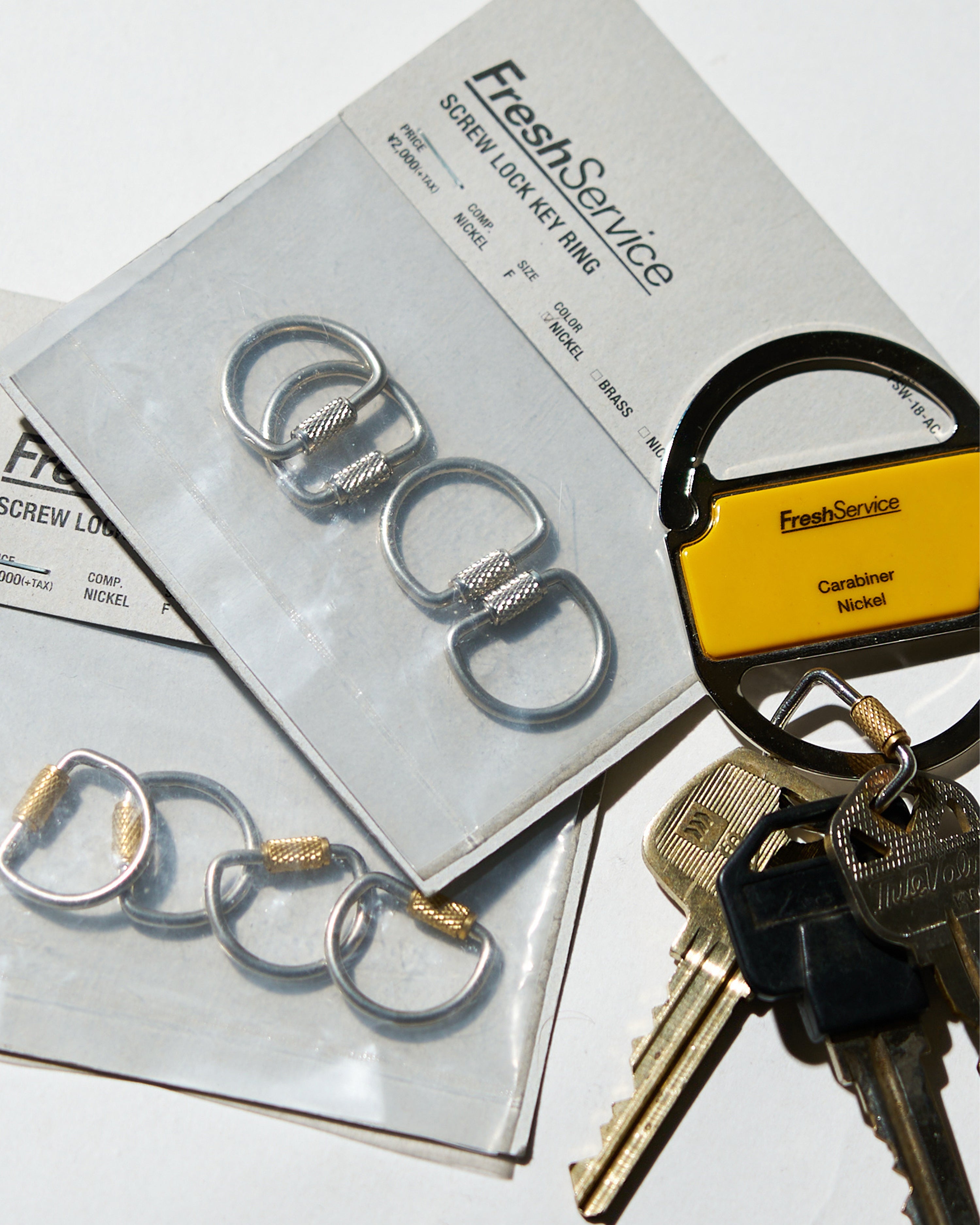 SCREW LOCK KEY RING – FreshService® official site