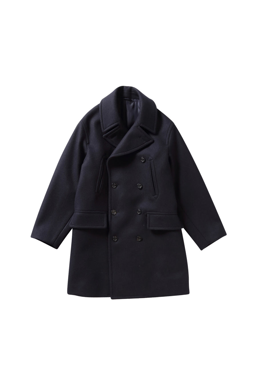 Wool Melton 10B Pea Coat