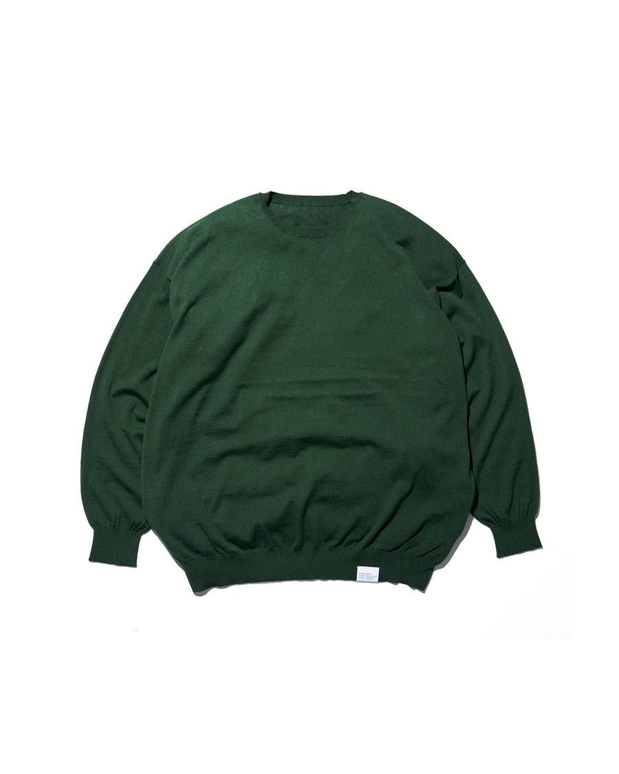 TECH HIGH GAUGE CREW NECK KNIT