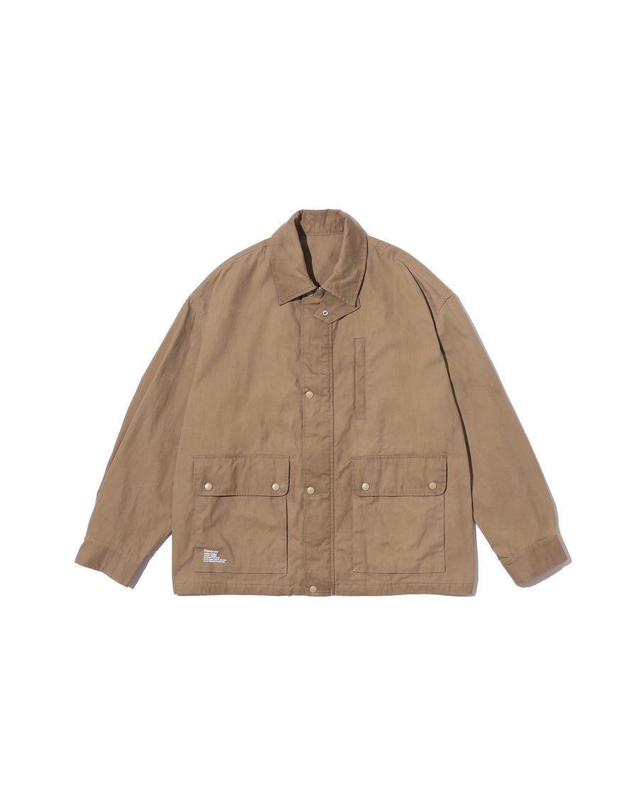 WAXED OXFORD UTILITY JACKET – FreshService® official site