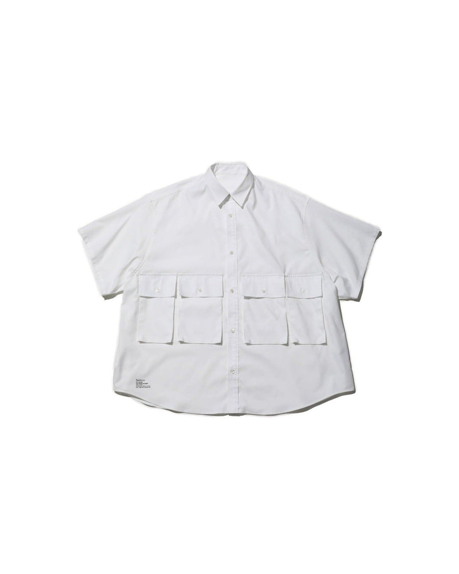 DRY OXFORD FLAP POCKET S/S SHIRT