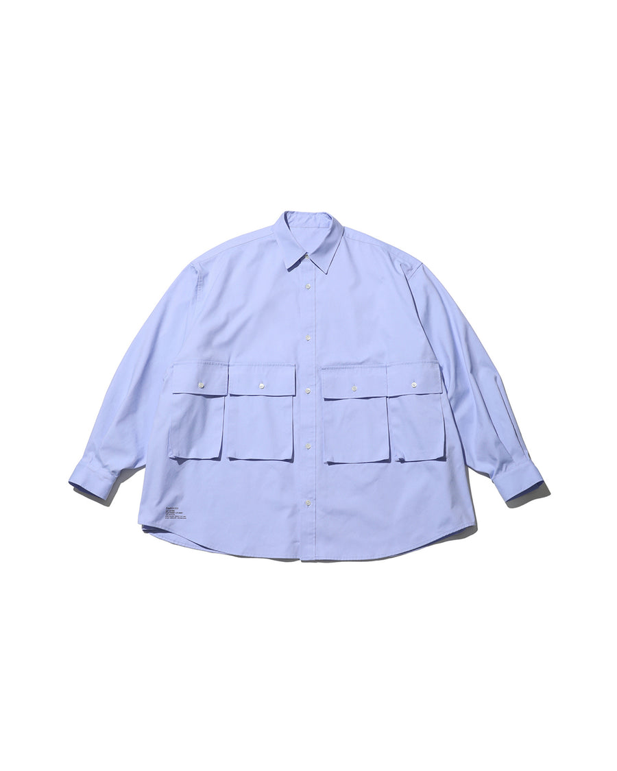 DRY OXFORD FLAP POCKET L/S SHIRT