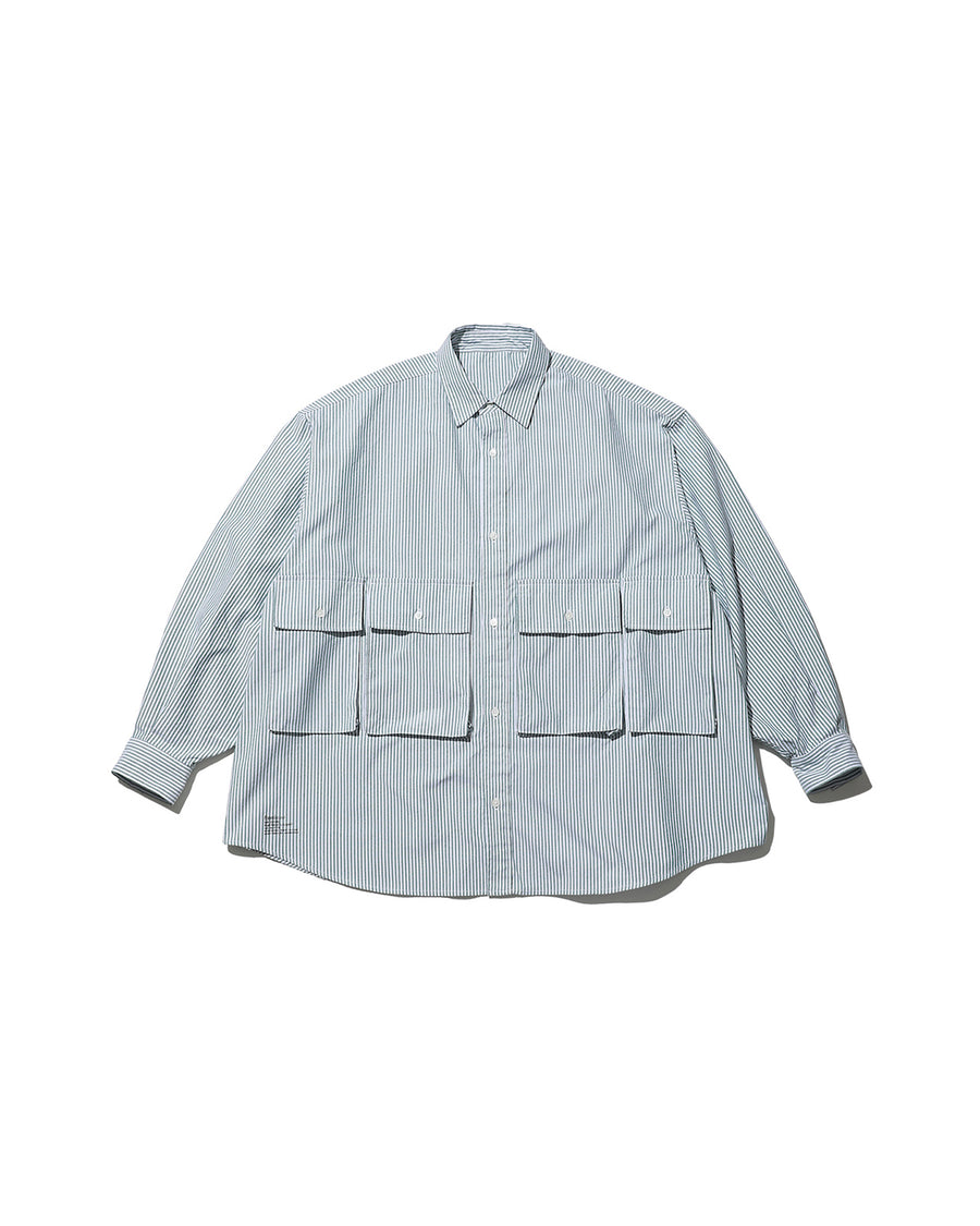 DRY OXFORD FLAP POCKET L/S SHIRT