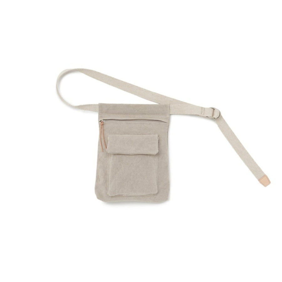 linen waist belt bag